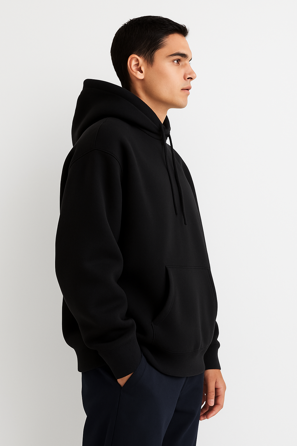Milltex 1017 Men's Oversized Pullover Hoodie Sweatshirt