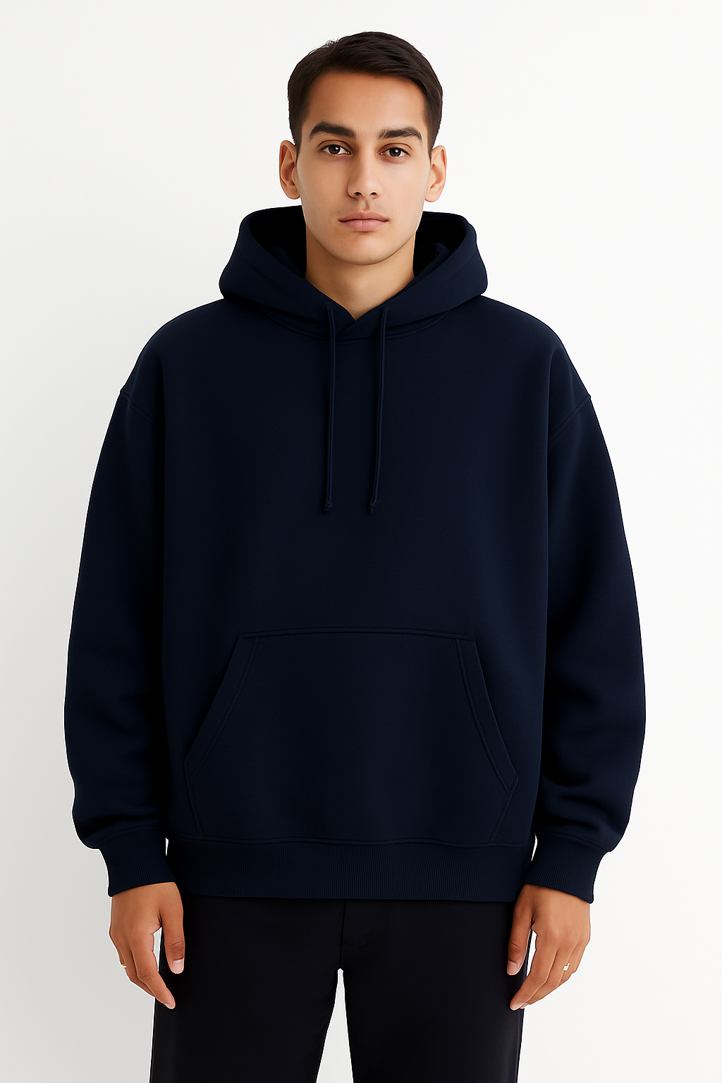 Milltex 1017 Men's Oversized Pullover Hoodie Sweatshirt