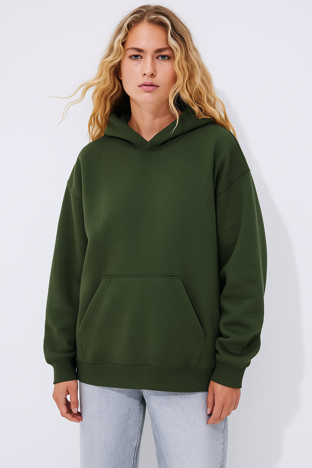 Milltex 1017W Women’s Oversized Pullover Hoodie Sweatshirt