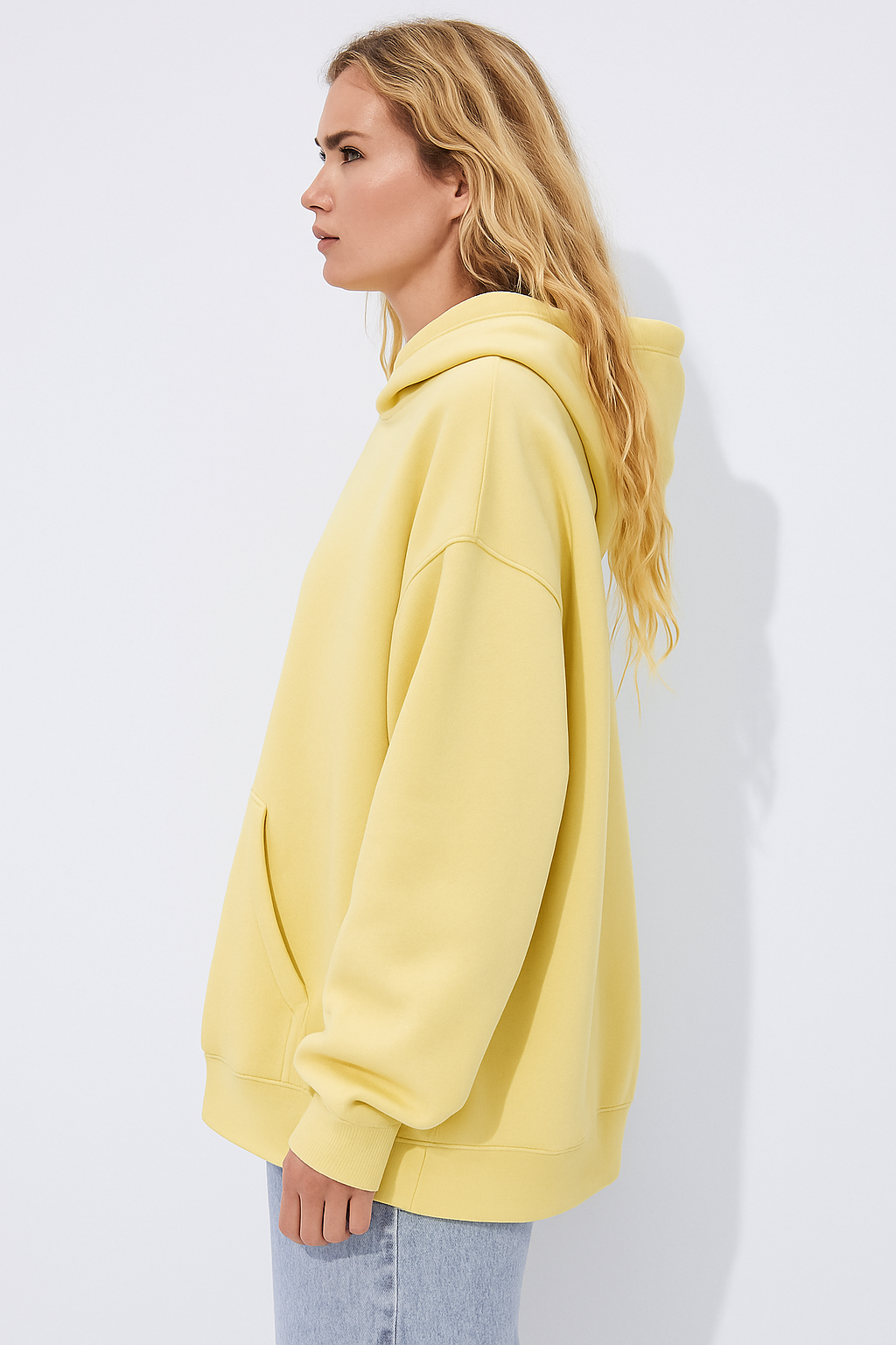 Milltex 1017W Women’s Oversized Pullover Hoodie Sweatshirt