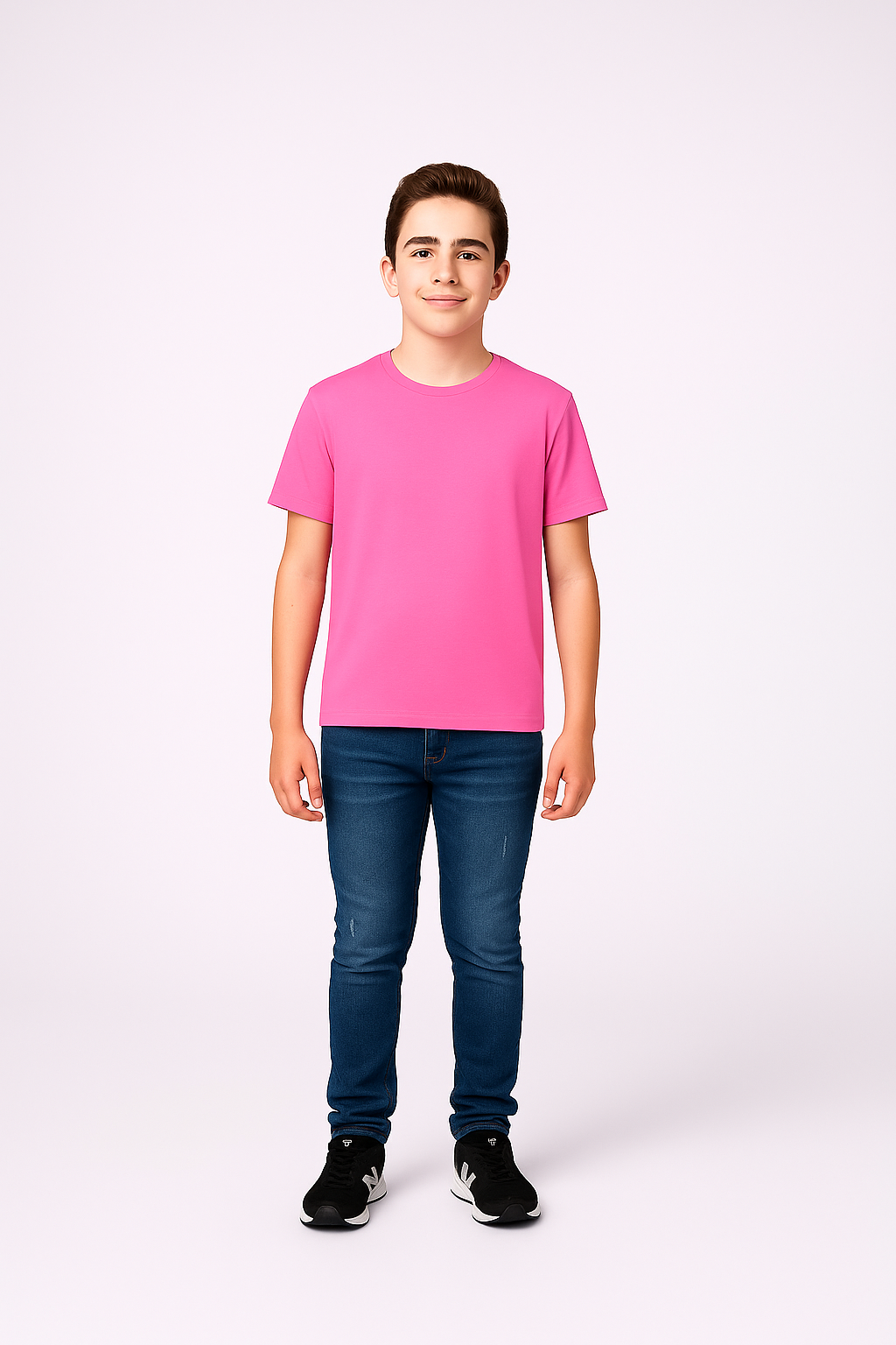 Milltex 500 Youth Unisex Light Weight Deluxe Short Sleeve Tee