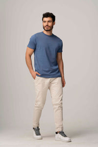 4.6 Oz 100% Combed Cotton Unisex Premium Tee Shirt Light Weight Short Sleeve Crewneck with Side Seam and Ringspun Yarn Style 300