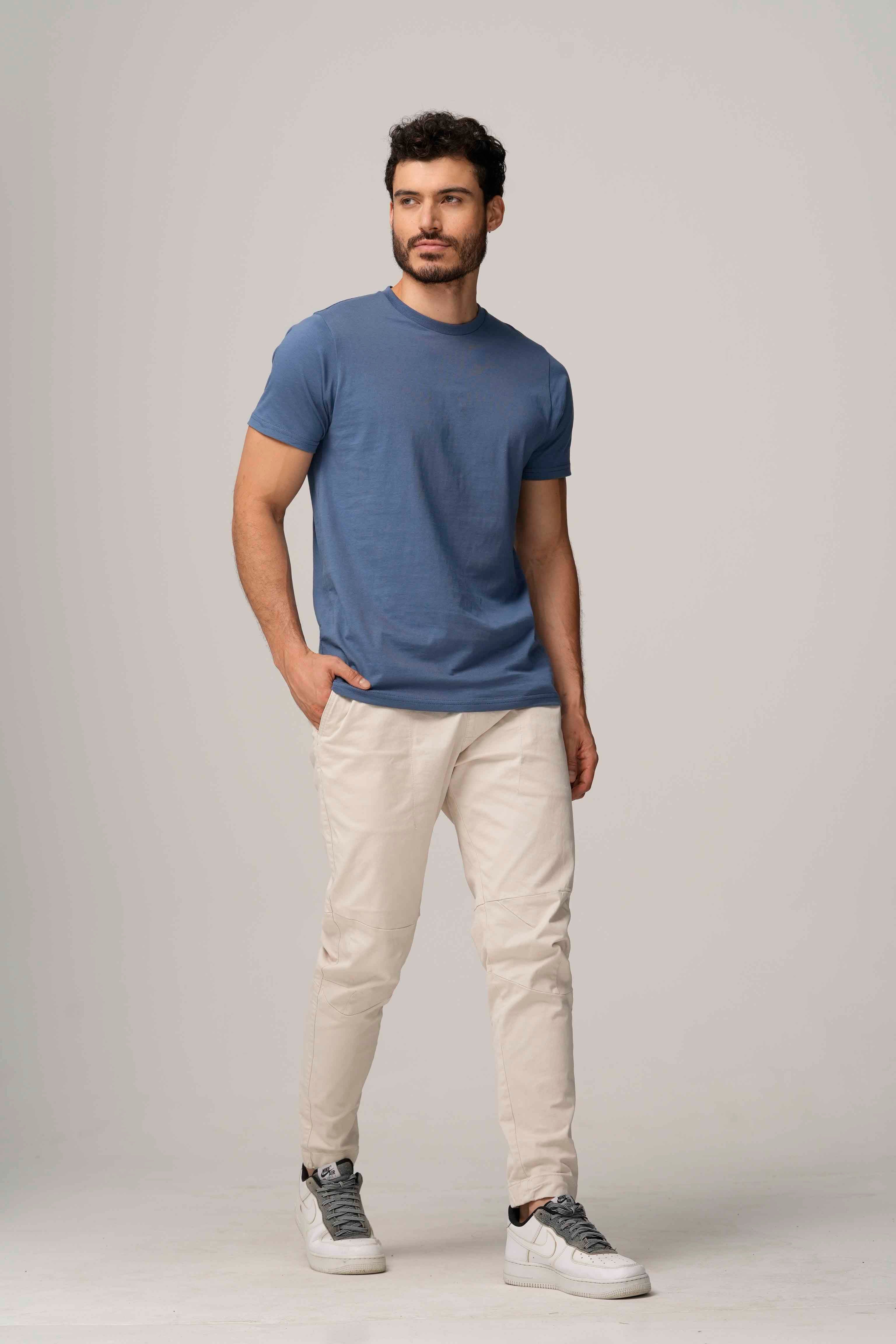 4.6 Oz 100% Combed Cotton Unisex Premium Tee Shirt Light Weight Short Sleeve Crewneck with Side Seam and Ringspun Yarn Style 300