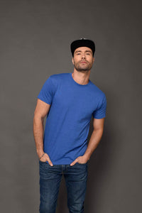 4.6 Oz 100% Combed Cotton Unisex Premium Tee Shirt Light Weight Short Sleeve Crewneck with Side Seam and Ringspun Yarn Style 300