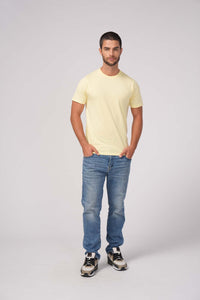 4.6 Oz 100% Combed Cotton Unisex Premium Tee Shirt Light Weight Short Sleeve Crewneck with Side Seam and Ringspun Yarn Style 300