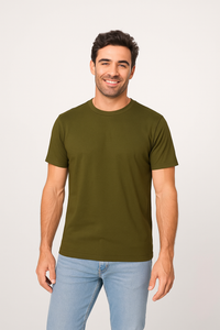 Milltex 300 Unisex Premium Cotton Lightweight Tee - Olive