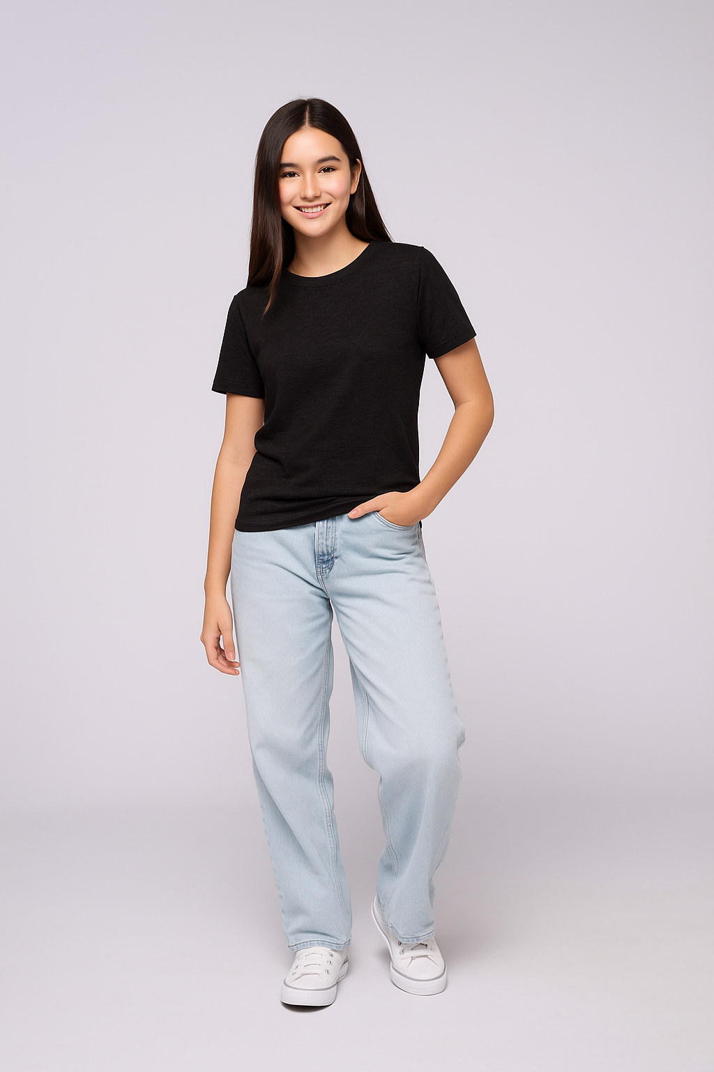 Milltex 500 Youth Unisex Light Weight Deluxe Short Sleeve Tee