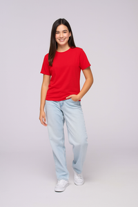 Milltex 500 Youth Unisex Light Weight Deluxe Short Sleeve Tee