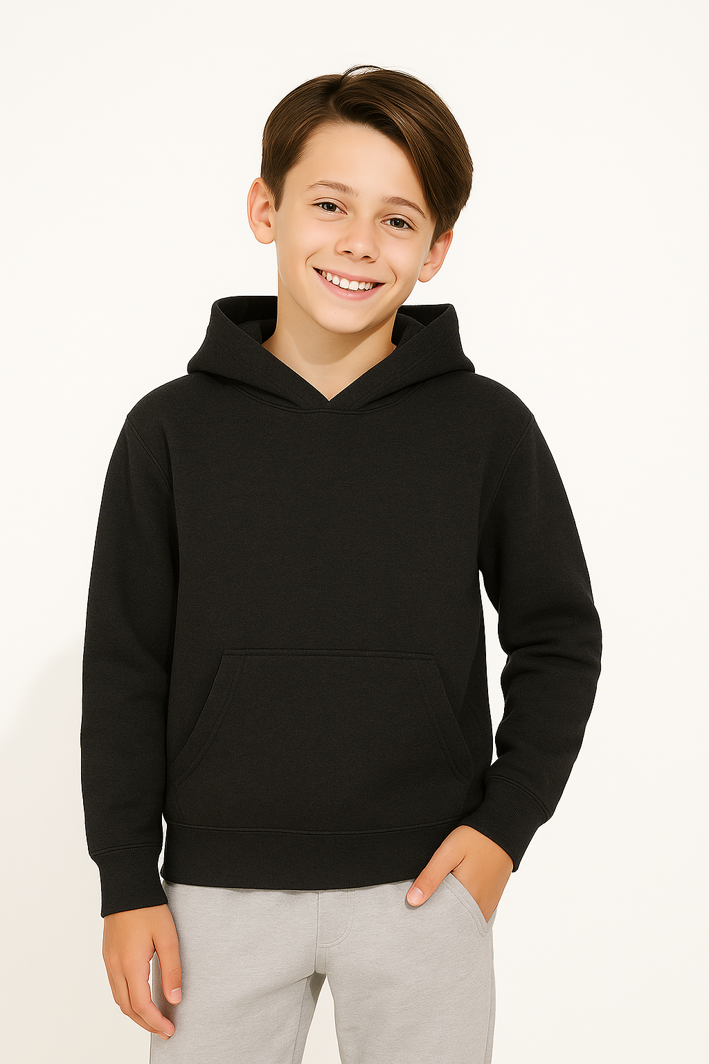 Milltex 517 Youth Unisex Mid Weight Classic Hoodie
