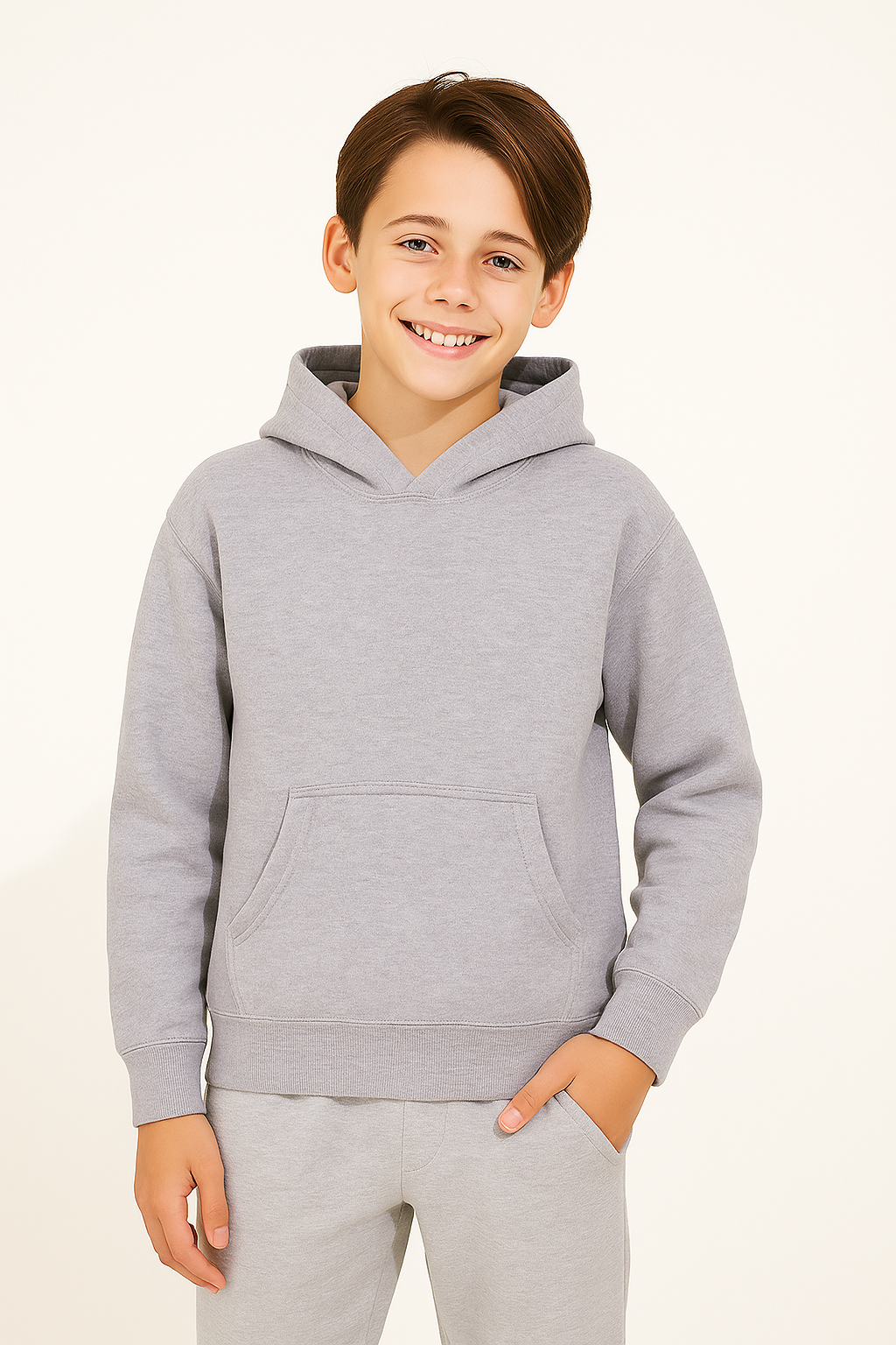 Milltex 517 Youth Unisex Mid Weight Classic Hoodie