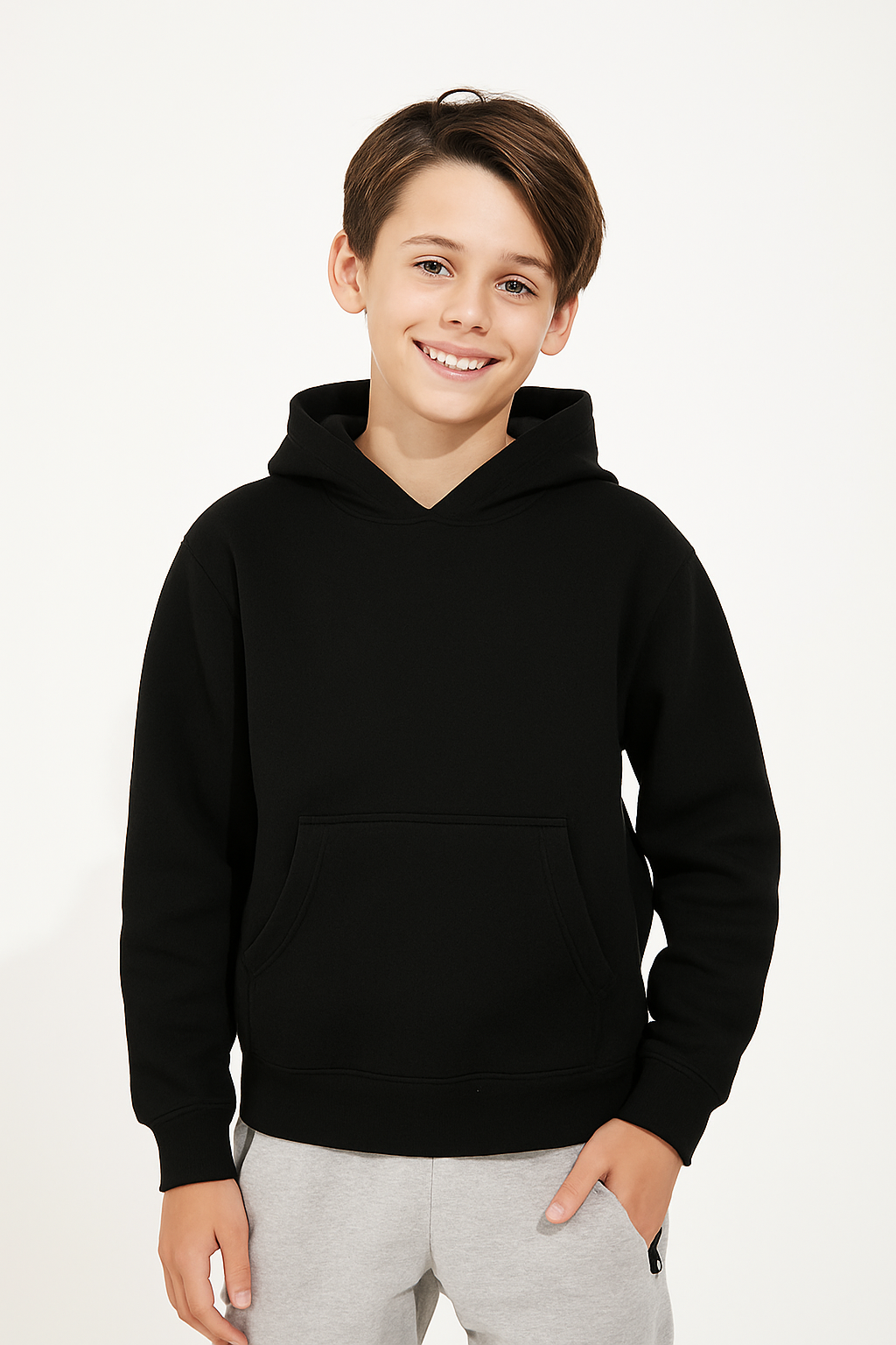 Milltex 517 Youth Unisex Mid Weight Classic Hoodie