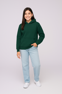Milltex 517 Youth Unisex Mid Weight Classic Hoodie