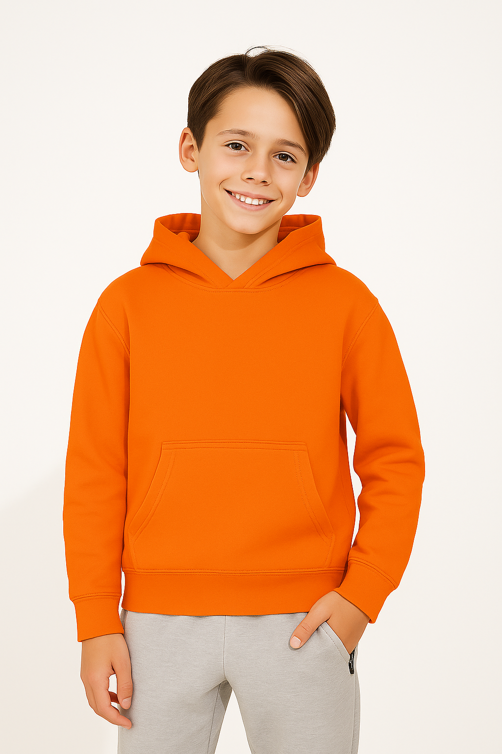 Milltex 517 Youth Unisex Mid Weight Classic Hoodie
