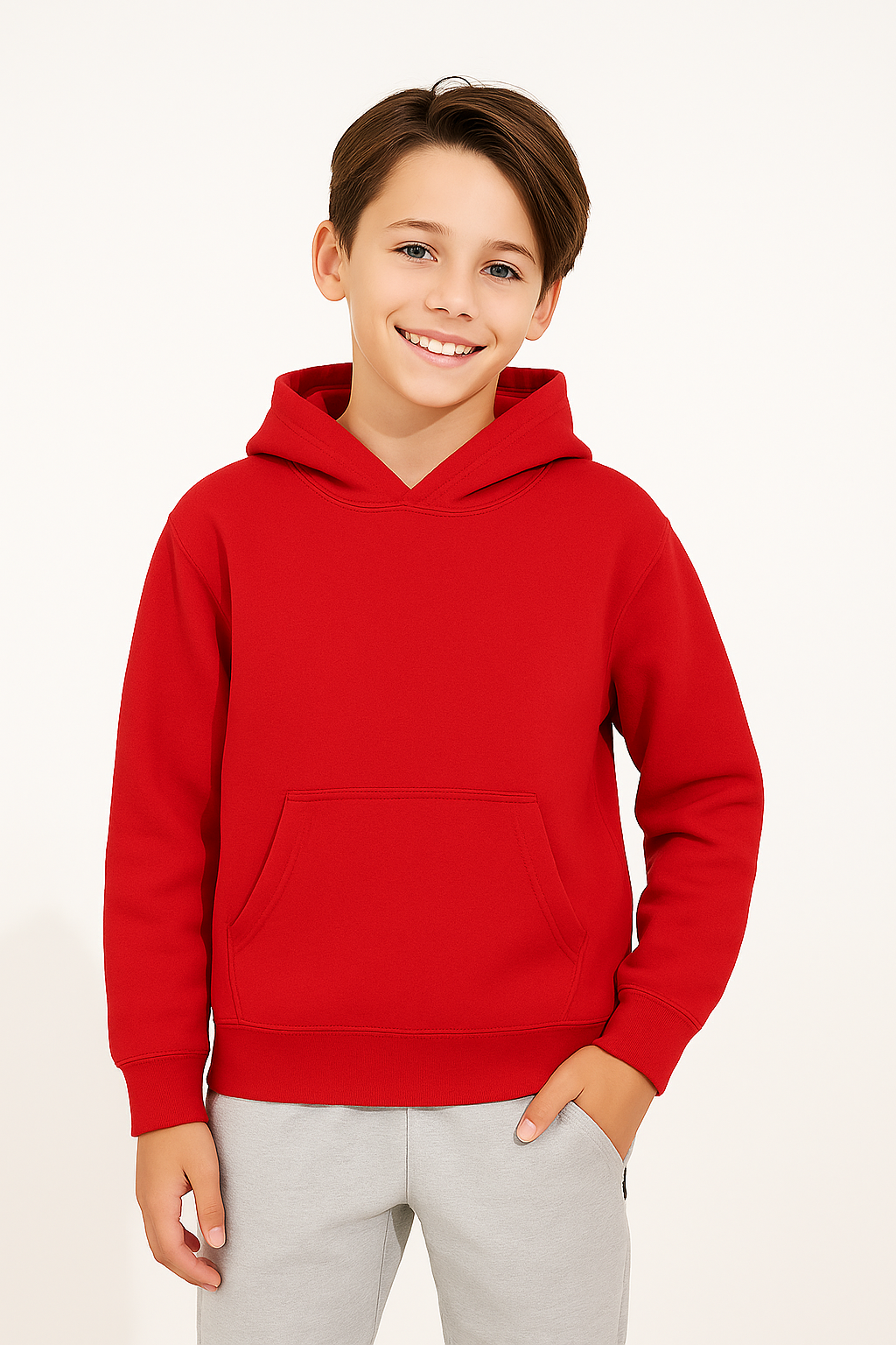 Milltex 517 Youth Unisex Mid Weight Classic Hoodie