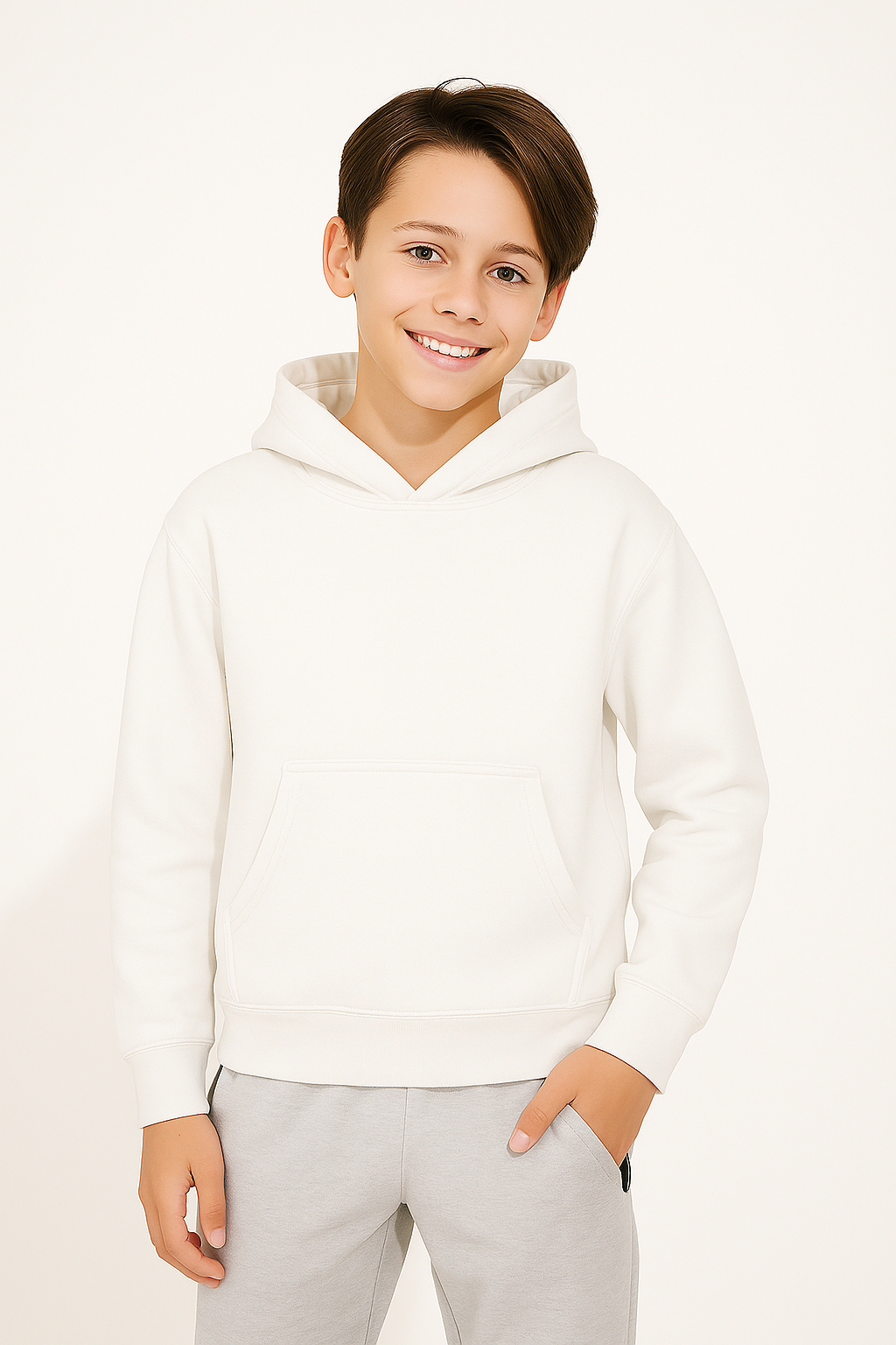 Milltex 517 Youth Unisex Mid Weight Classic Hoodie