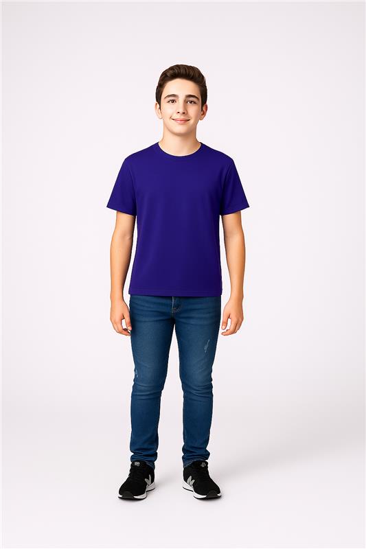 Milltex 500 Youth Unisex Light Weight Deluxe Short Sleeve Tee