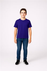 Milltex 500 Youth Unisex Light Weight Deluxe Short Sleeve Tee