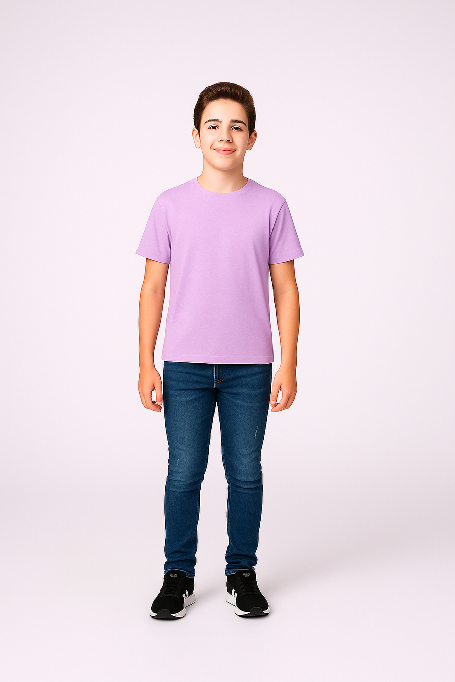 Milltex 500 Youth Unisex Light Weight Deluxe Short Sleeve Tee