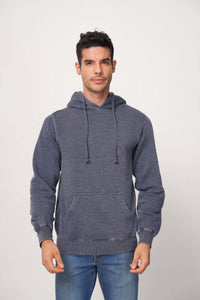 Milltex 617 Mid Weight Vintage Burnout Fleece Hoodie