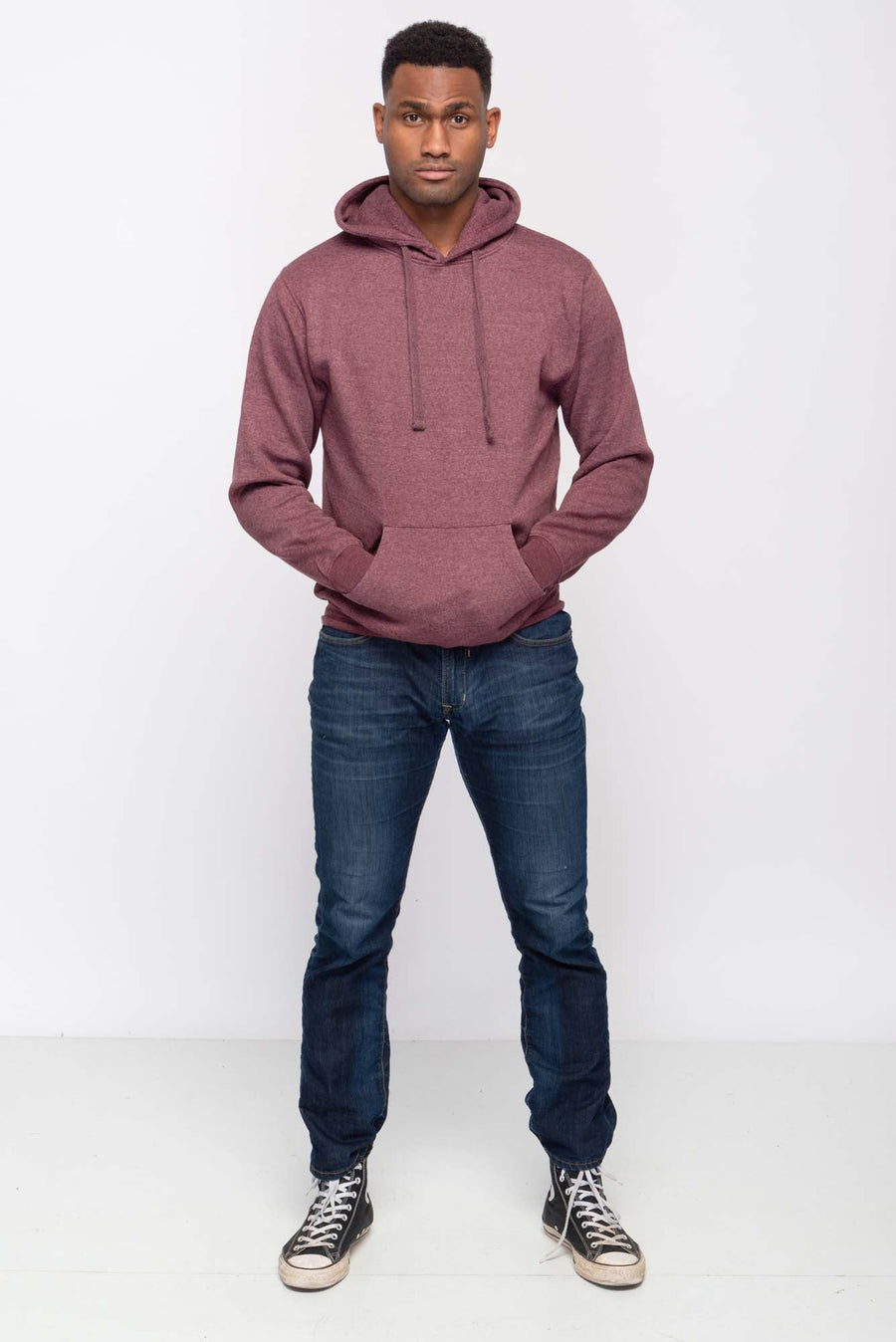 7.75 oz Mid Weight Classic Pullover Style 717 Hoodie