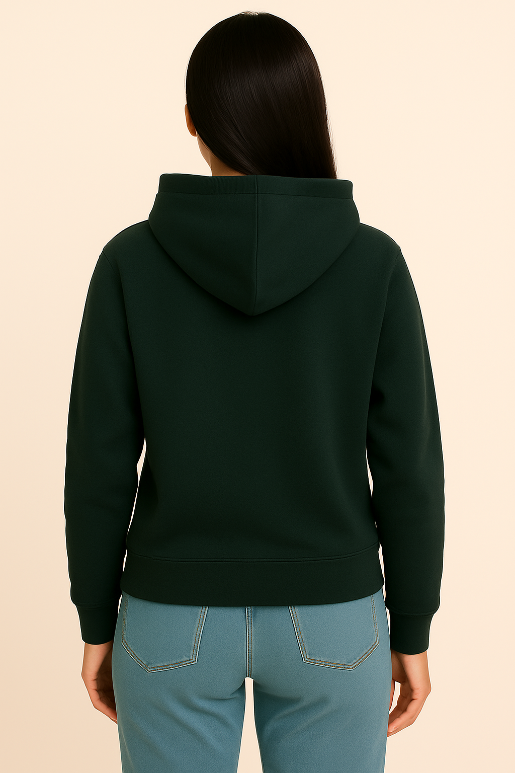 Milltex 717 Unisex Mid Weight Classic Pullover Hoodie in Chocolate