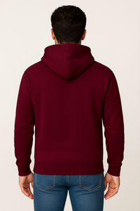 Milltex 717 Unisex Mid Weight Classic Pullover Hoodie Charcoal Heather