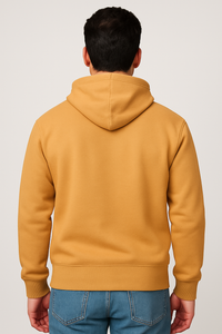Milltex 717 Unisex Mid Weight Classic Pullover Hoodie Gold