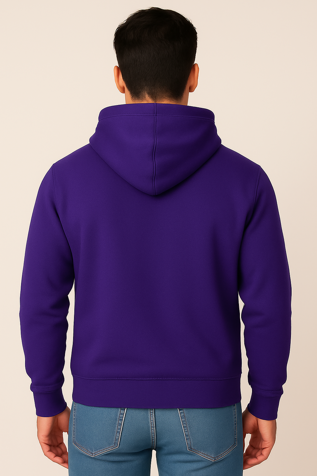 Milltex 717 Unisex Mid Weight Classic Pullover Hoodie Charcoal Heather