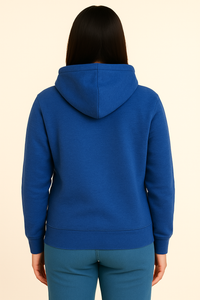 Milltex 717 Unisex Mid Weight Classic Pullover Hoodie in Chocolate