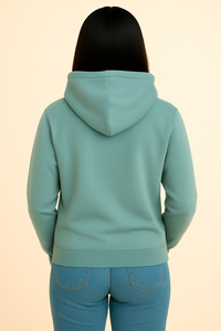 Milltex 717 Unisex Mid Weight Classic Pullover Hoodie in Chocolate
