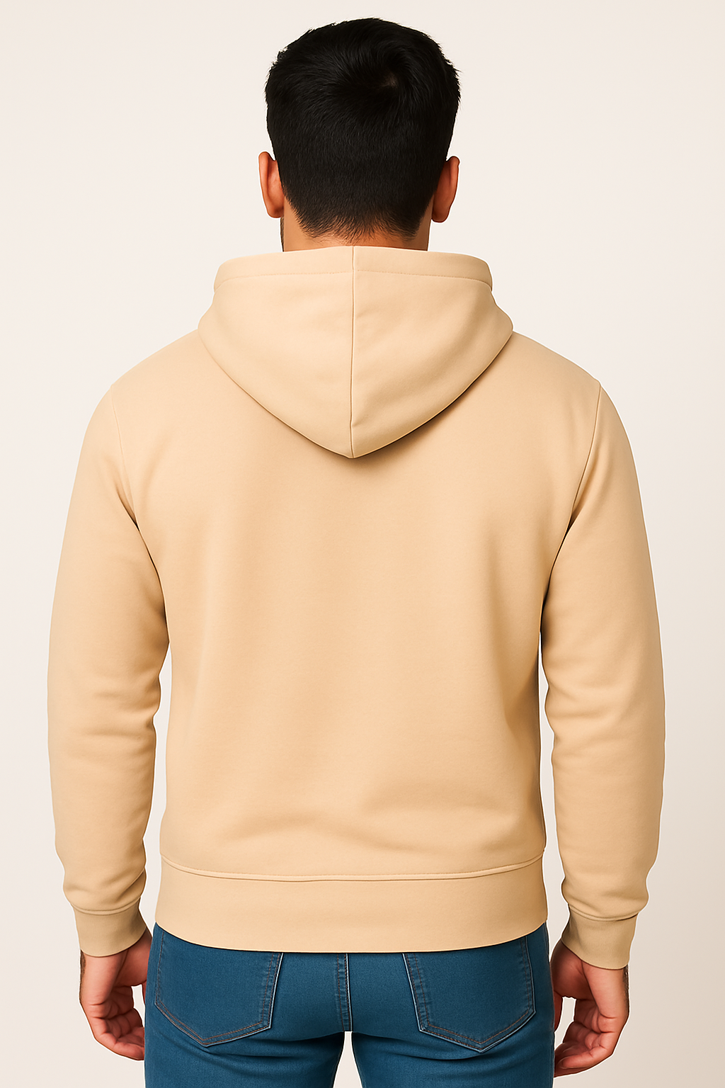 Milltex 717 Unisex Mid Weight Classic Pullover Hoodie in Chocolate