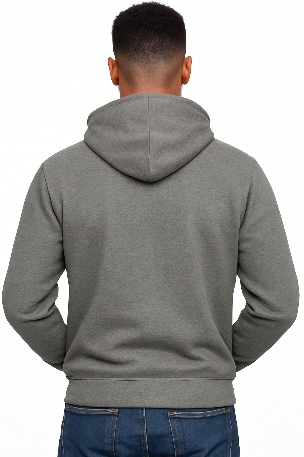 Milltex 717 Unisex Mid Weight Classic Pullover Hoodie in Chocolate