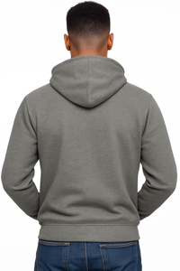 Milltex 717 Unisex Mid Weight Classic Pullover Hoodie in Chocolate