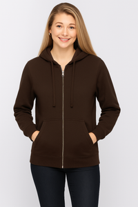Milltex 750 Adult Unisex Mid Weight Classic Zipper Hoodie