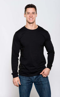 Milltex 4.3 oz Adult Unisex Light Weight Long Sleeve Deluxe Tee Style 901