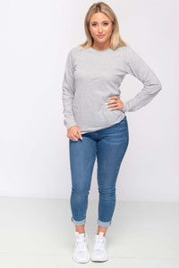 Milltex 4.3 oz Adult Unisex Light Weight Long Sleeve Deluxe Tee Style 901