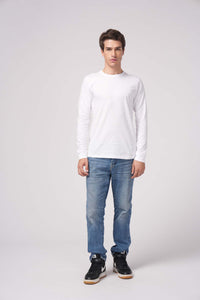 Milltex 4.3 oz Adult Unisex Light Weight Long Sleeve Deluxe Tee Style 901