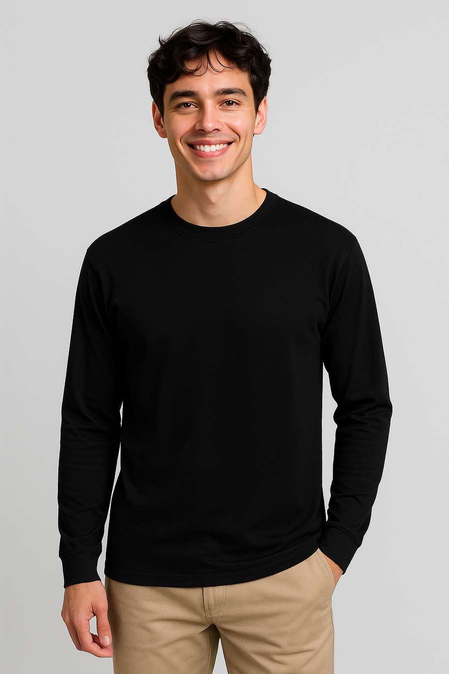 Milltex 901 Adult Unisex Light Weight Long Sleeve Deluxe Tee