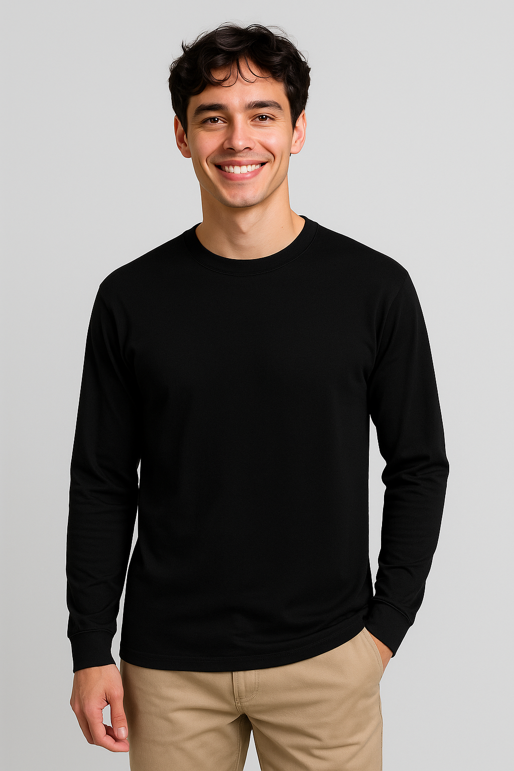 Milltex 901 Adult Unisex Light Weight Long Sleeve Deluxe Tee