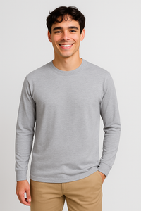 Milltex 901 Adult Unisex Light Weight Long Sleeve Deluxe Tee