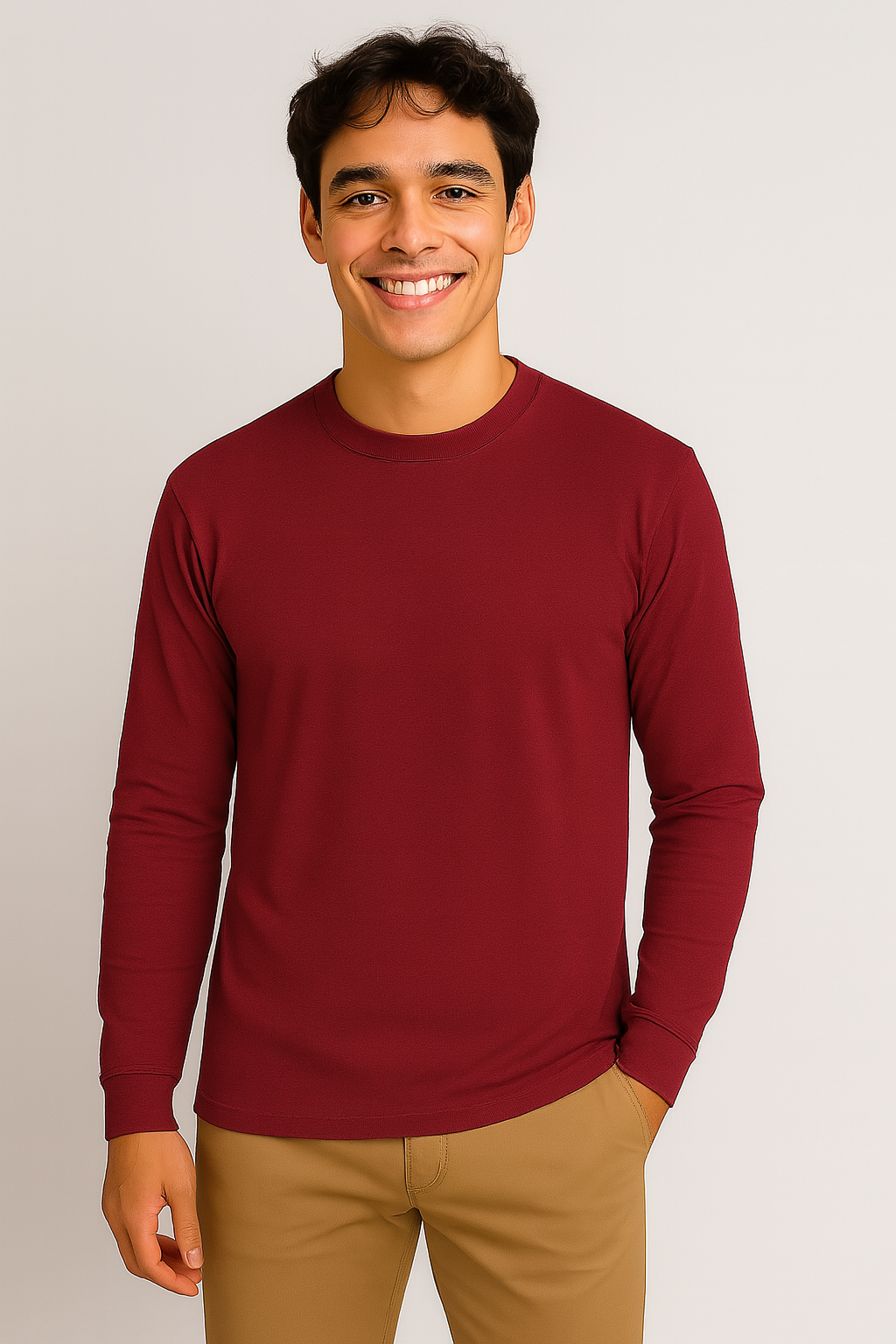 Milltex 901 Adult Unisex Light Weight Long Sleeve Deluxe Tee