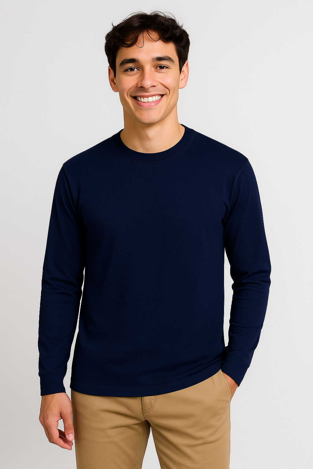 Milltex 901 Adult Unisex Light Weight Long Sleeve Deluxe Tee