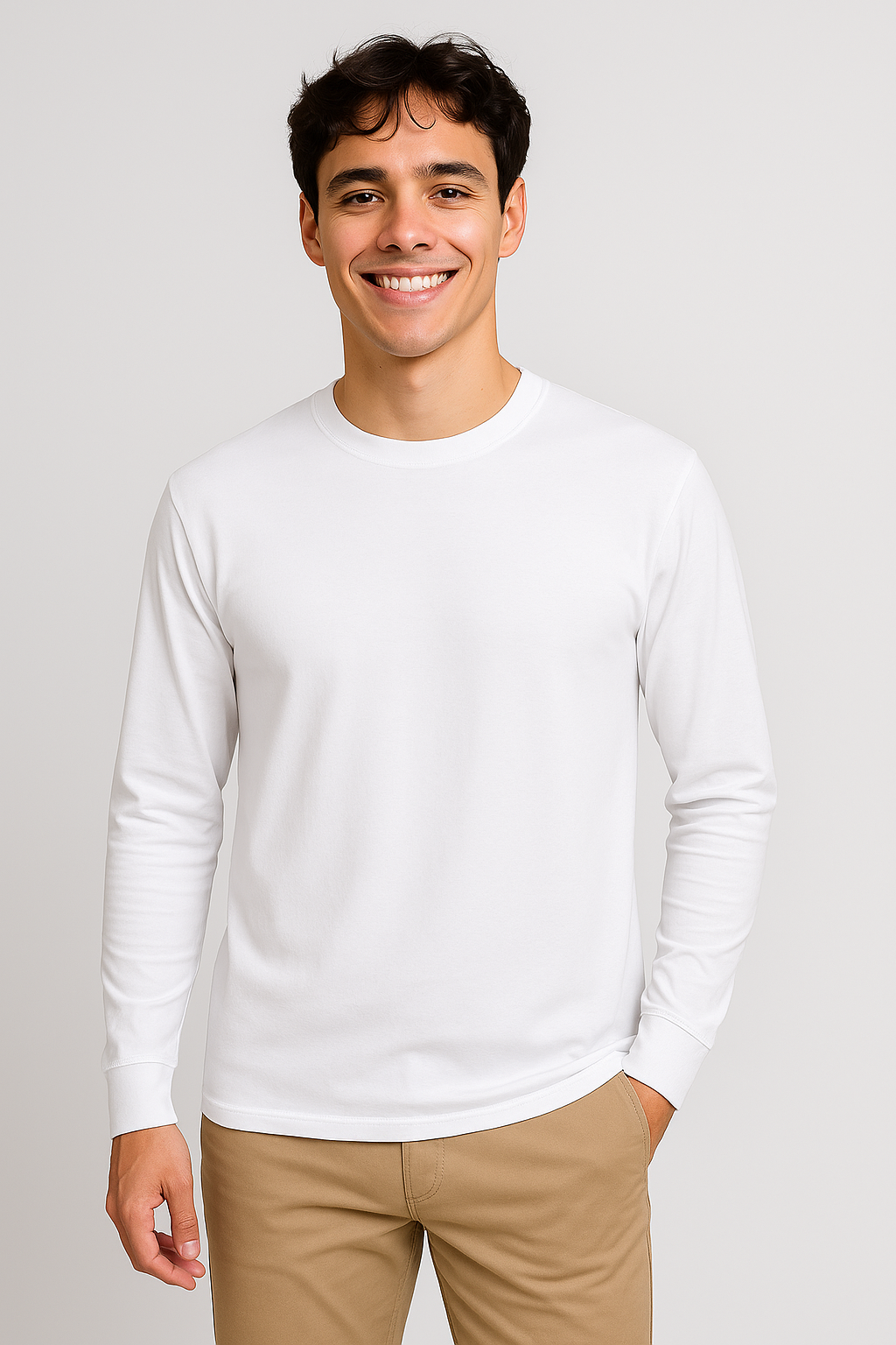 Milltex 901 Adult Unisex Light Weight Long Sleeve Deluxe Tee