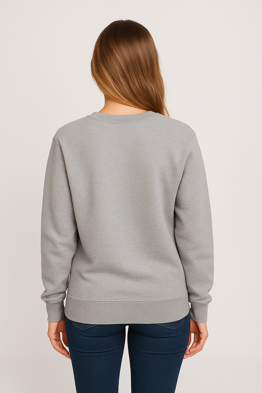 Style 903 Mid Weight Crewneck Sweatshirt - Chocolate