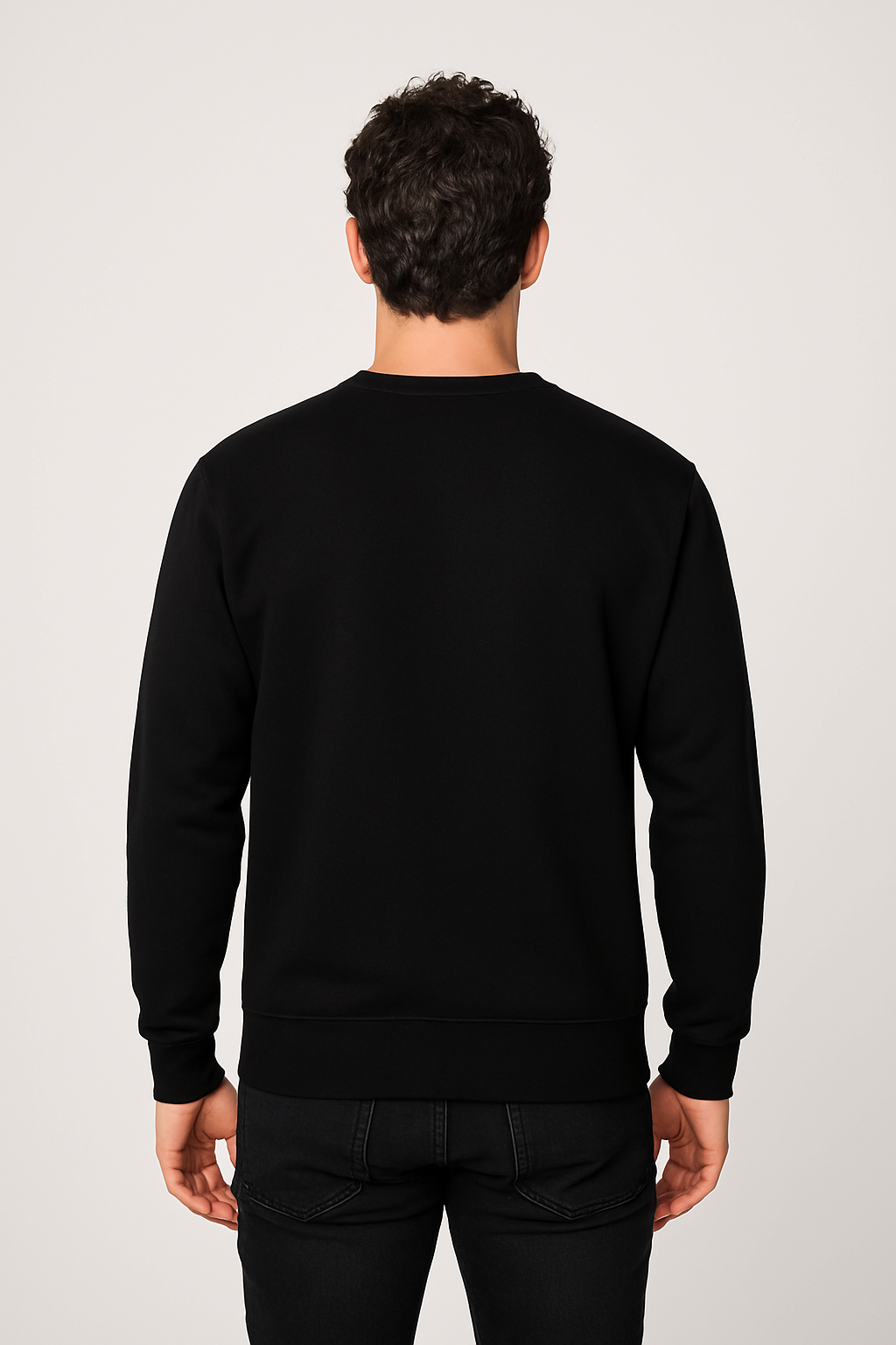 Style 903 Mid Weight Crewneck Sweatshirt - Chocolate