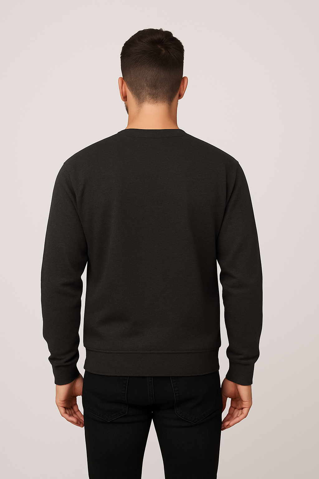 Style 903 Mid Weight Crewneck Sweatshirt - Chocolate