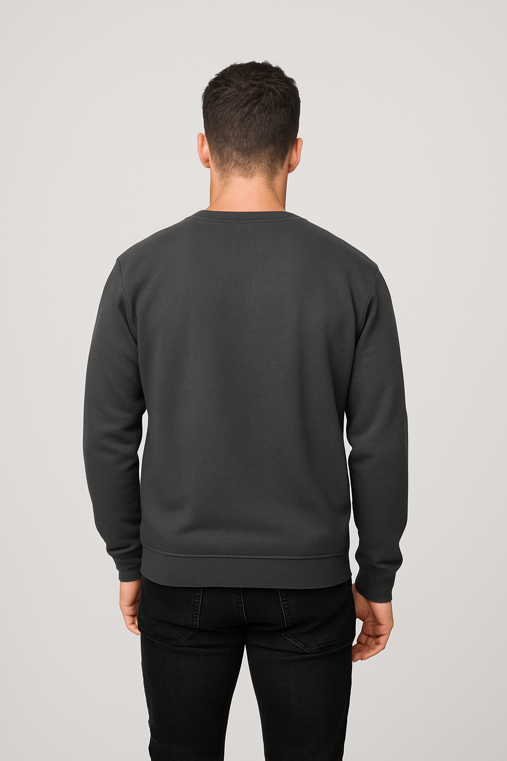 Style 903 Mid Weight Crewneck Sweatshirt - Chocolate