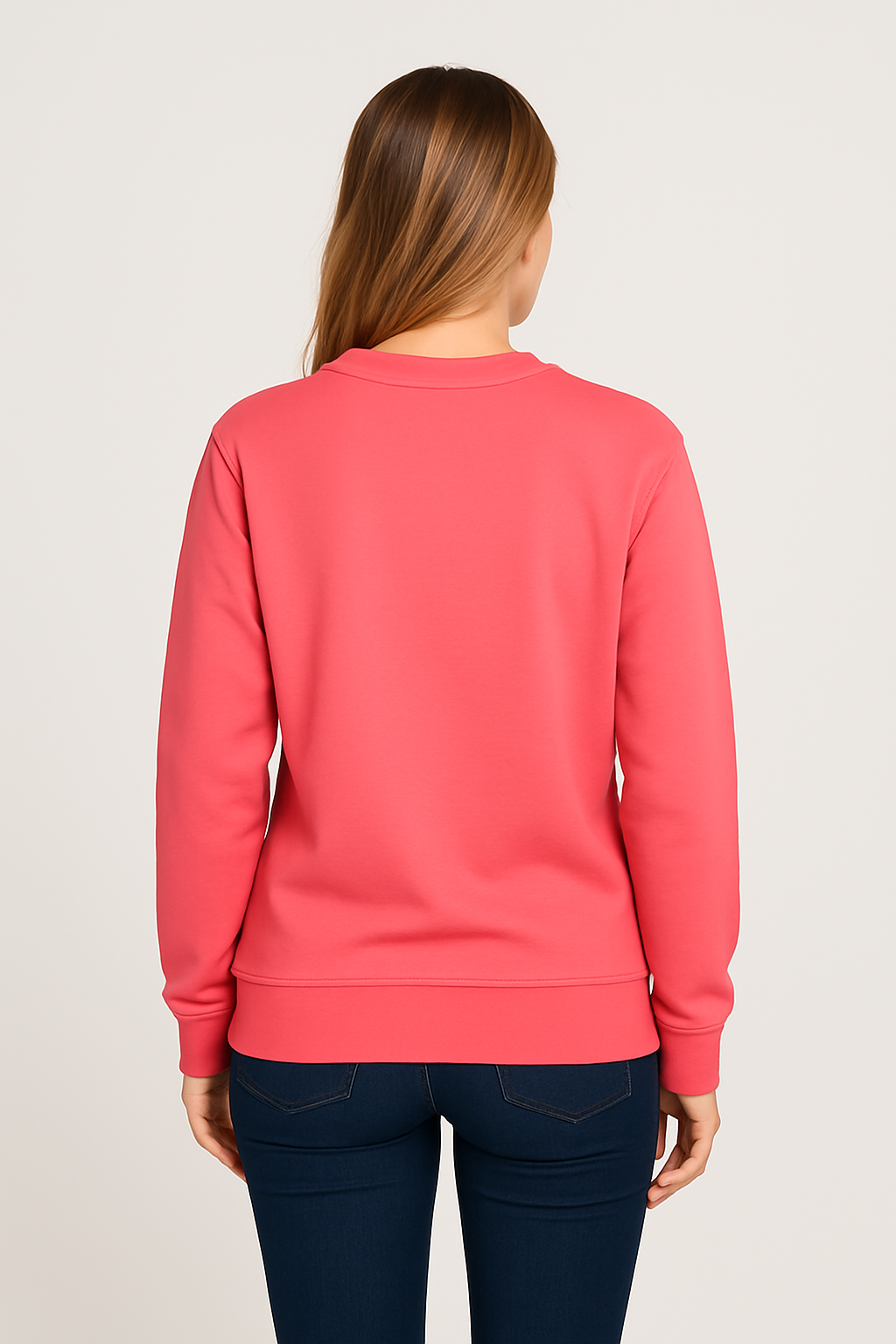 Style 903 Mid Weight Crewneck Sweatshirt - Chocolate