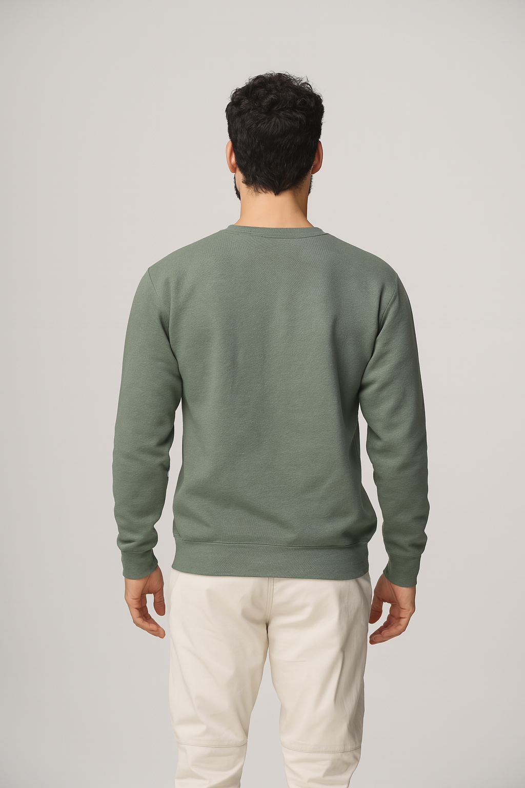 Style 903 Mid Weight Crewneck Sweatshirt - Chocolate