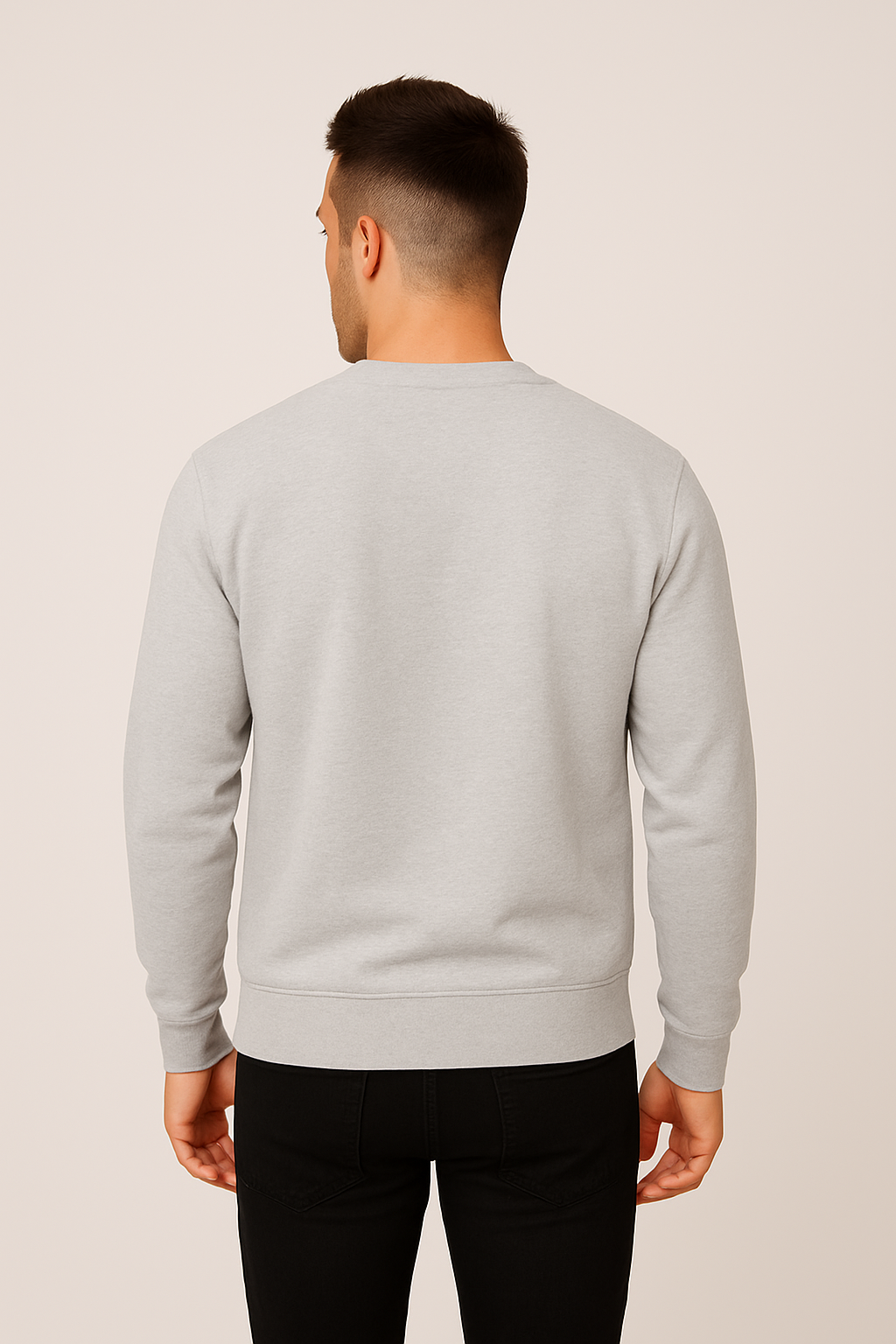 Style 903 Mid Weight Crewneck Sweatshirt - Chocolate